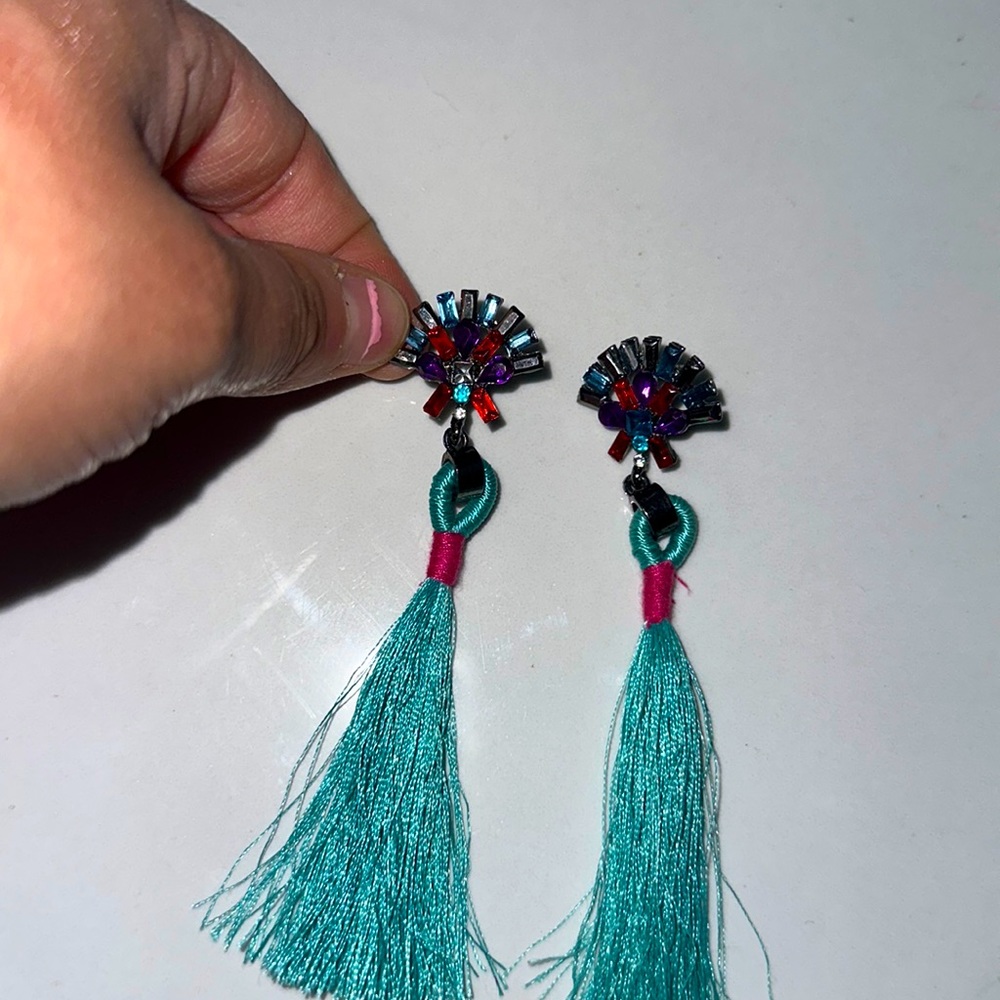 Fringe earrings